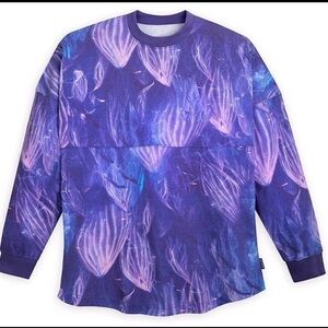 Disney Parks Purple Avatar Spirit Jersey Animal Kingdom Pandora Adult LARGE NEW